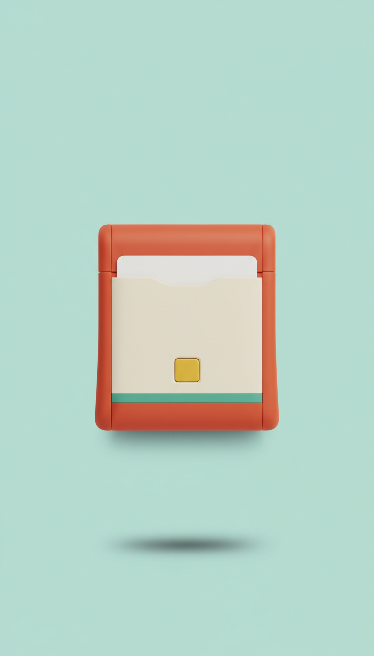 Compact Card Organizer With RFID Shield