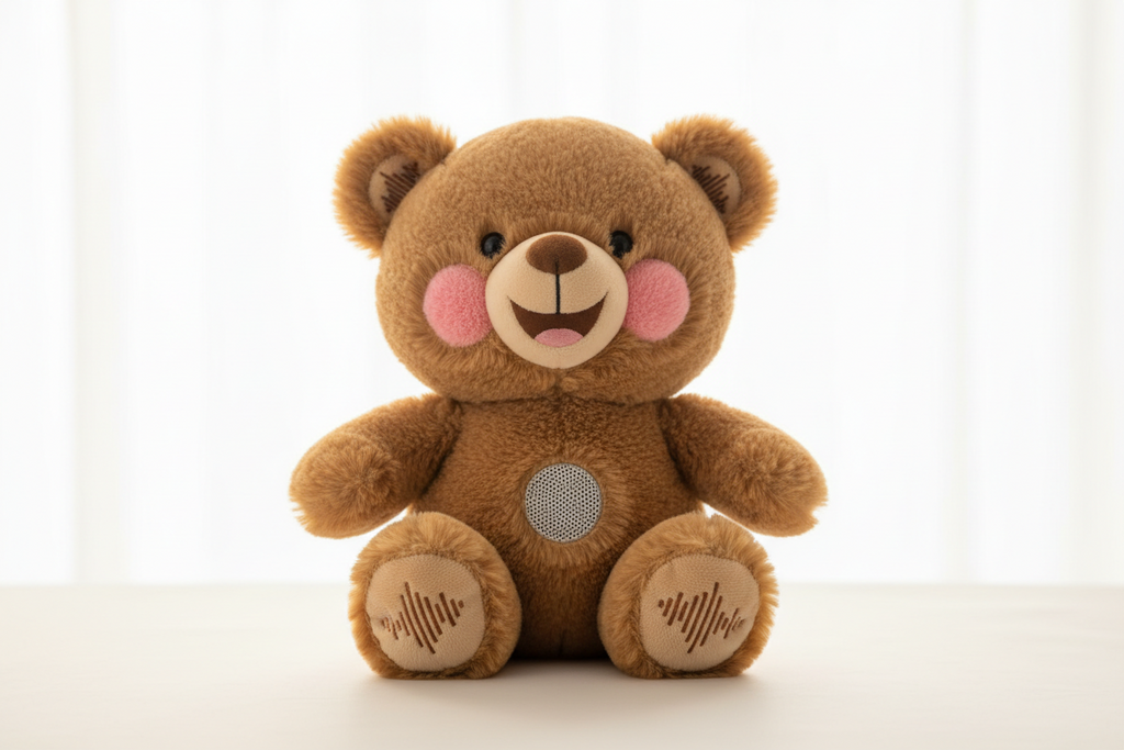 Breathing Plush Music Doll